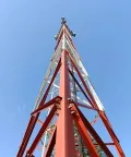 Pylône de télécommunications en acier angulaire à 3 pieds