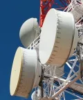 Pylône de télécommunications en acier angulaire à 3 pieds