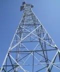 Pylône de télécommunications en acier angulaire à 4 pieds