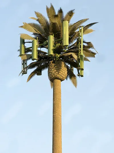 Pylône de télécommunications palmier