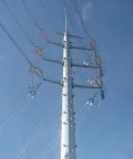 Pylône monotube de transmission d’énergie